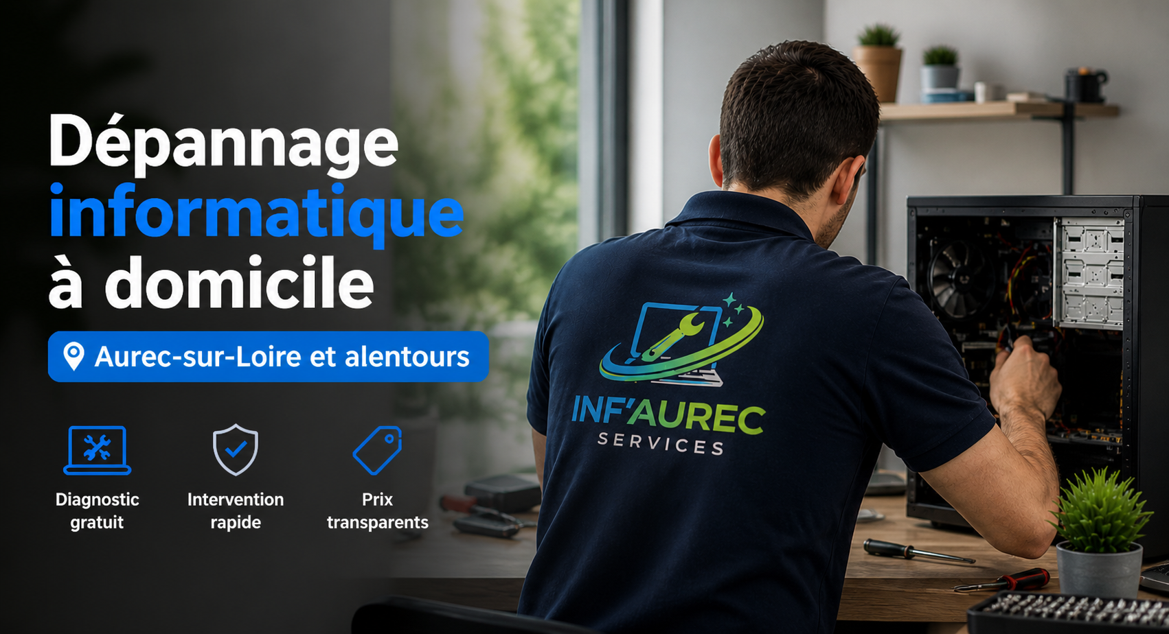 Dépannage informatique à domicile
