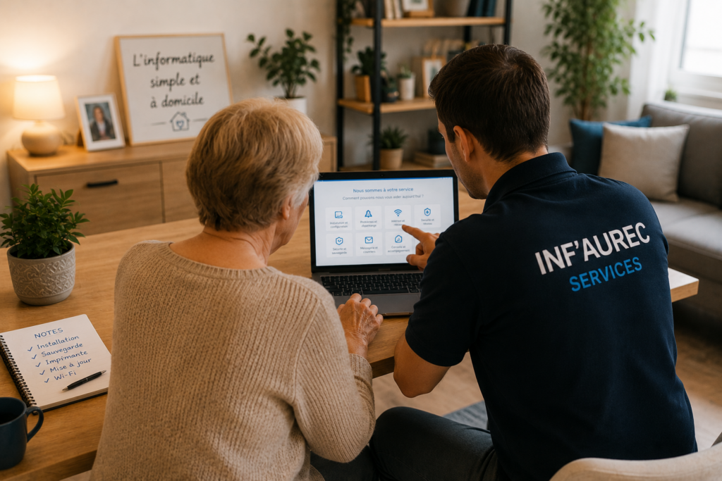 Assistance informatique à domicile