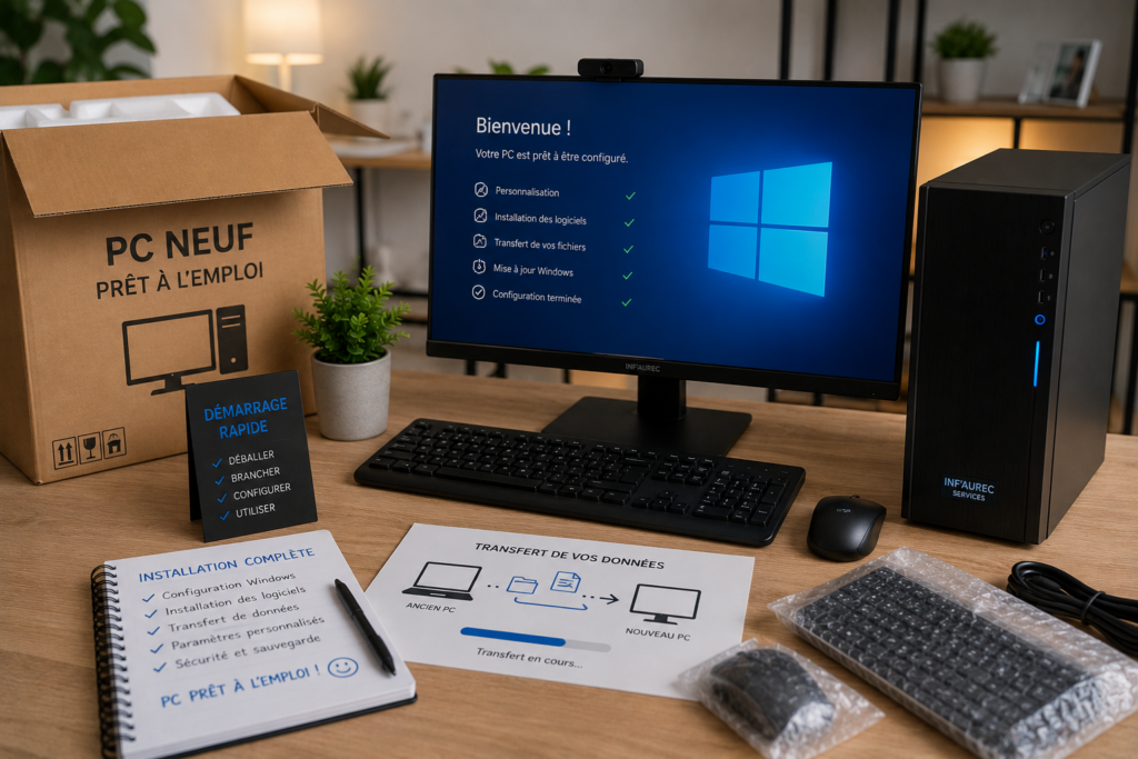 Installation PC neuf