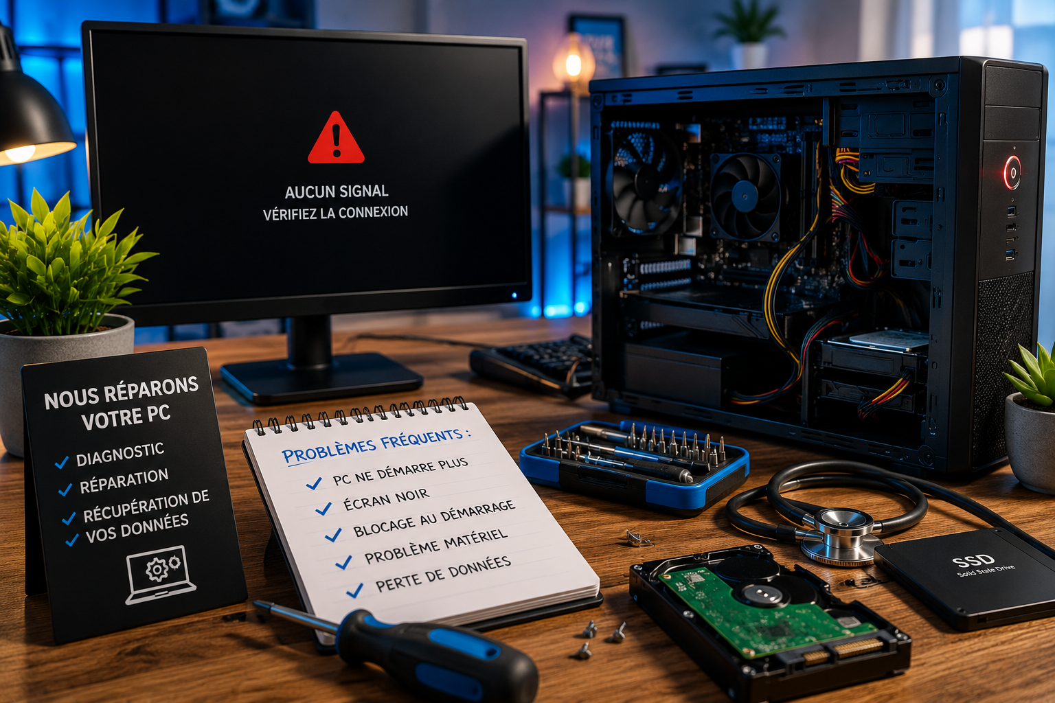 PC qui ne démarre plus