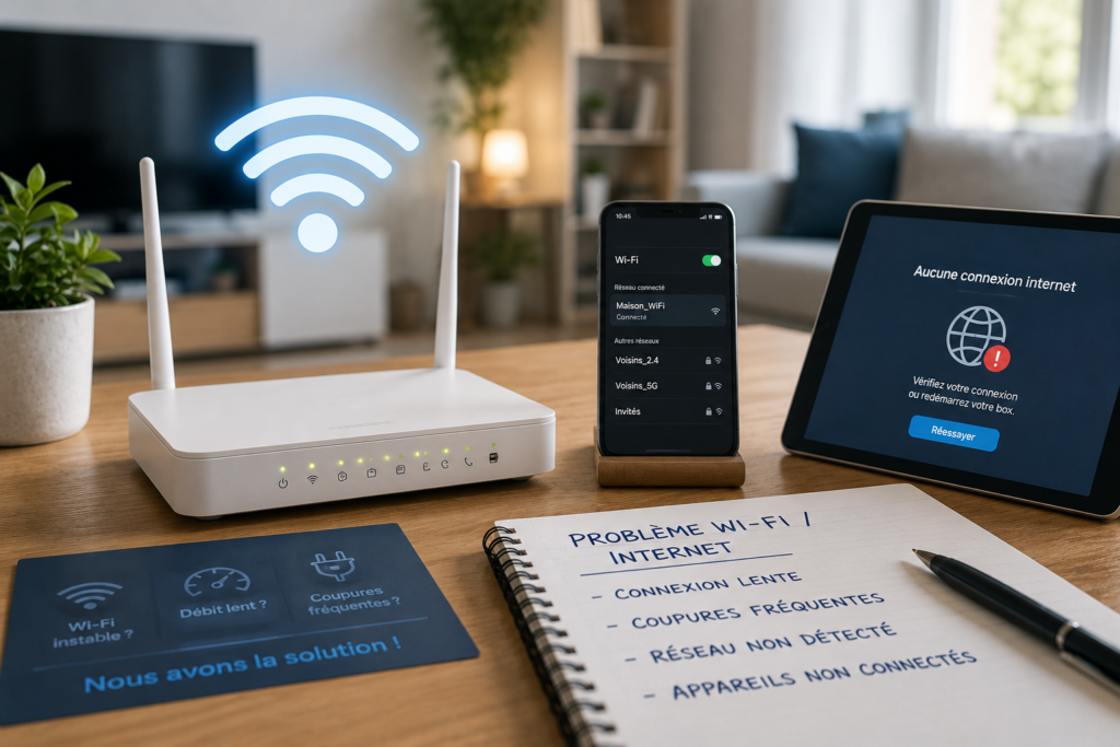 Problème Wi-Fi Internet